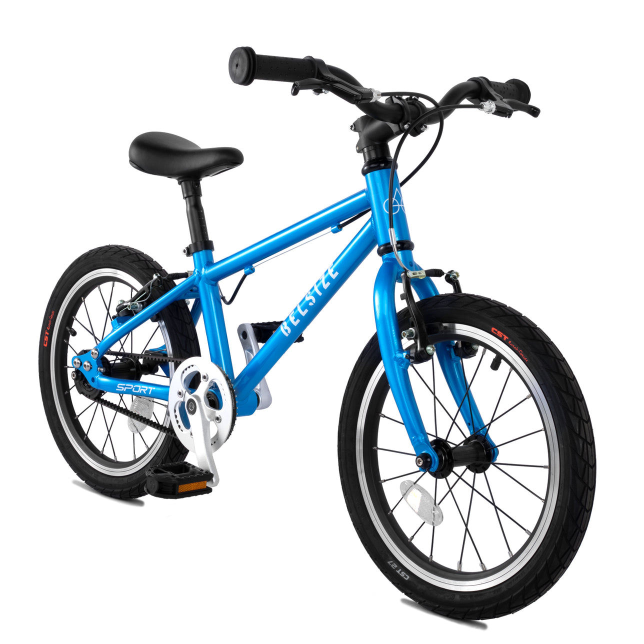 16-inch Sports Belt-Driven Kids' Bike - Belsize Official Blue Sporting Goods > Outdoor Recreation > Cycling > Bicycles