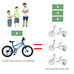 Load image into Gallery viewer, 16-inch Sports Belt-Driven Kids&#39; Bike - Belsize Official Sporting Goods &gt; Outdoor Recreation &gt; Cycling &gt; Bicycles
