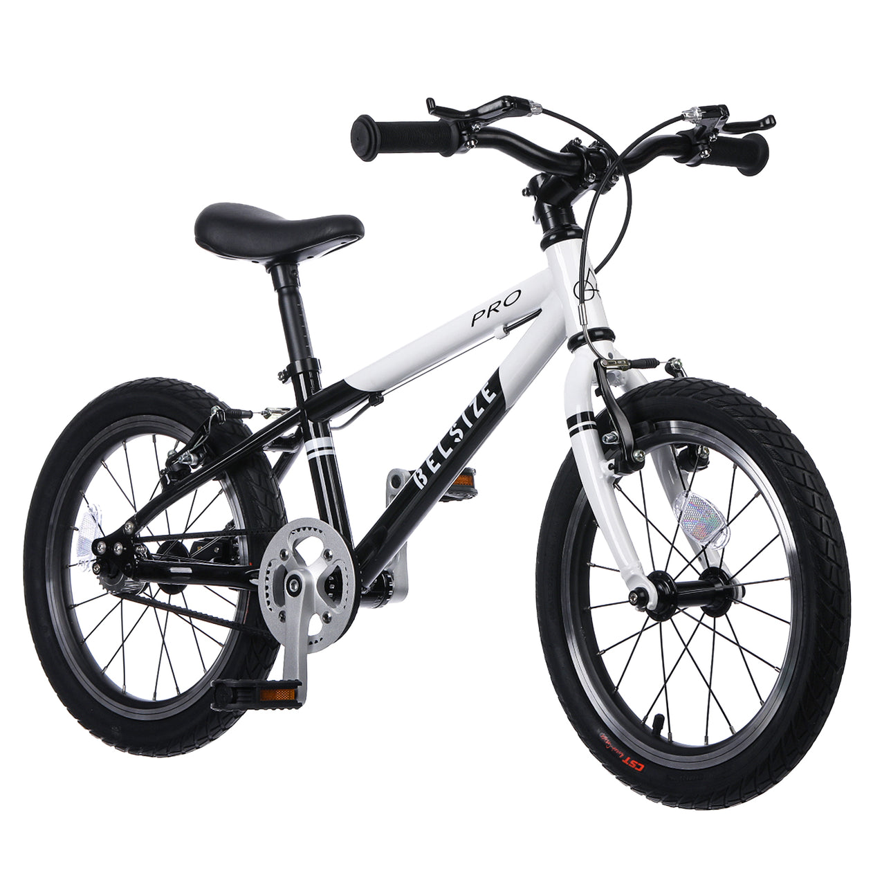 16-inch Pro Belt-Driven Kids' Bike - Belsize Official Cookies & Cream Sporting Goods > Outdoor Recreation > Cycling > Bicycles